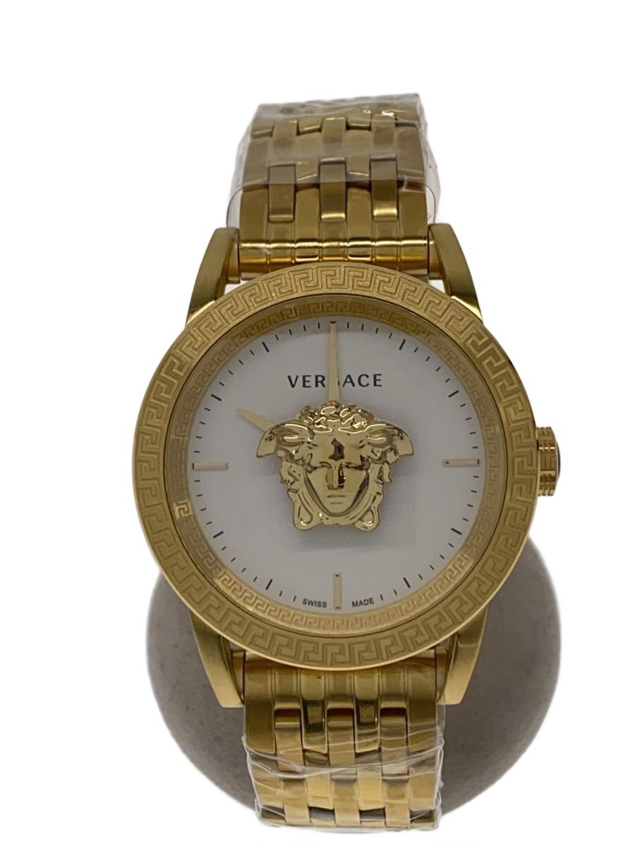 【中古】VERSACE◆石英ウオッチ/アナログ/GLD/VS-VERD00318【服飾雑貨他】