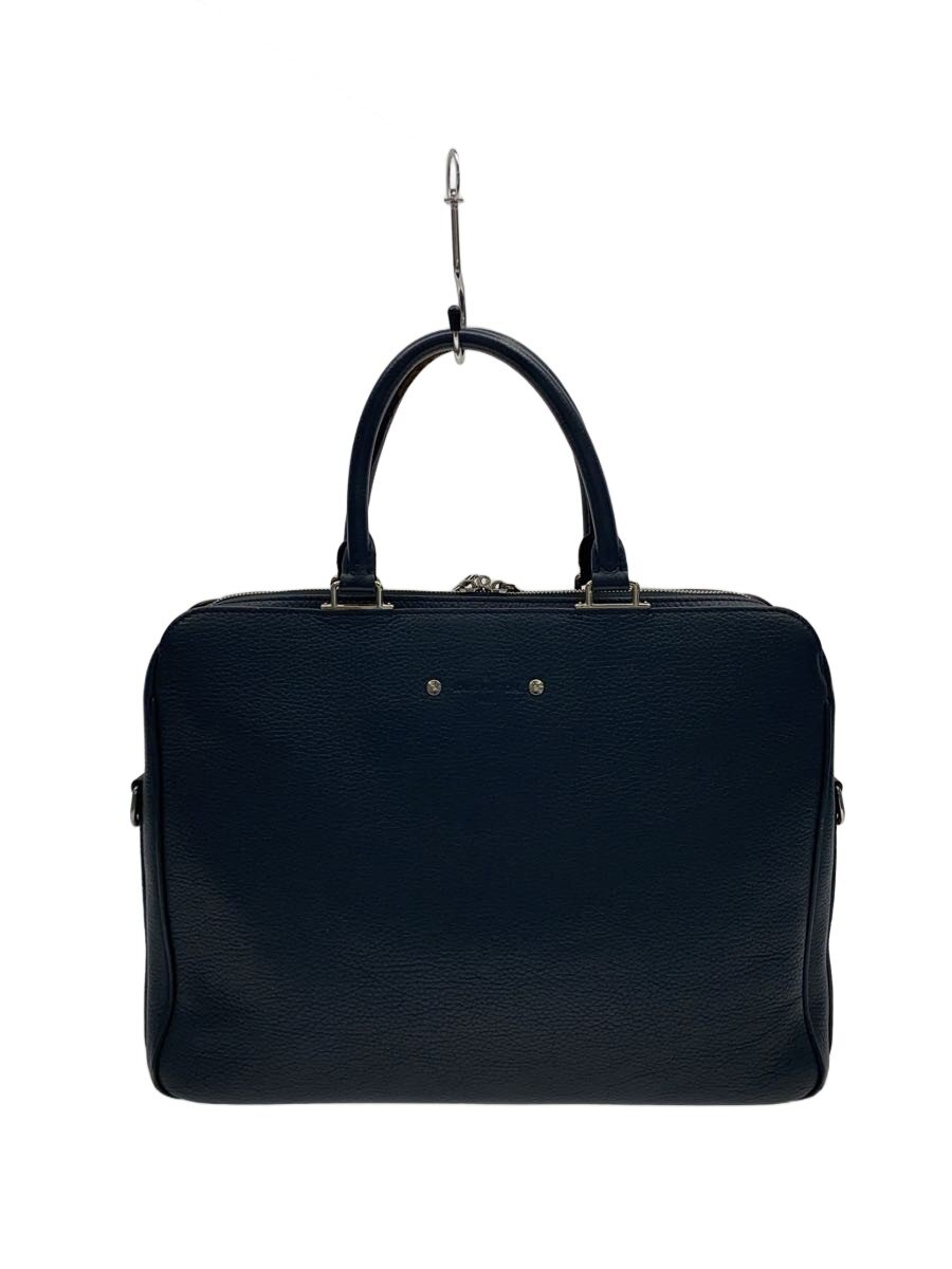 【中古】LOUIS VUITTON◆アルマンド・ブリーフケースMM_キュイール・トリヨン/牛皮/BLU/無地【御徒面子】