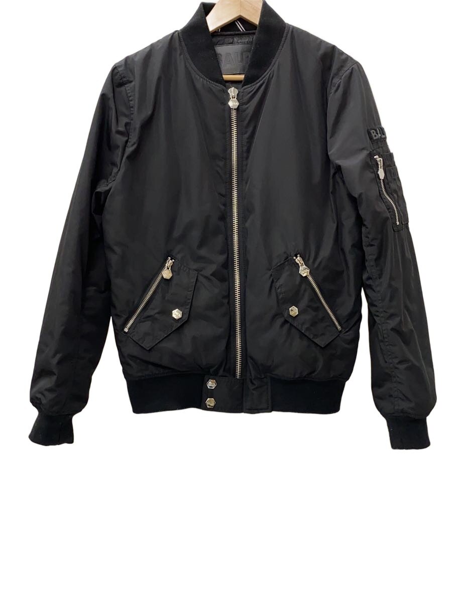 【中古】BALR.◆フライトジャケット/detailed bomber jacket/S/ナイロン/BLK/42638【メンズウェア】｜2ｎｄ STREET 店