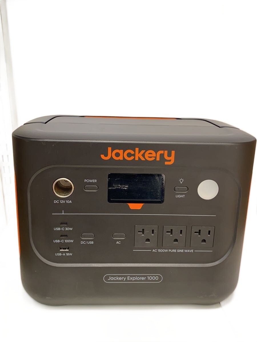 【中古】Jackery◆生活家電その他/JE-1000D/ポータブル電源/1000【家電・ビジュアル・オーディオ】