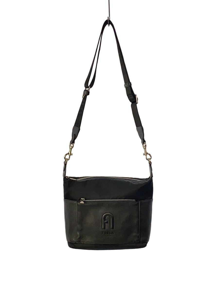 【中古】FURLA◆ショルダーバッグ/--/BLK【バッグ】｜2ｎｄ STREET 店