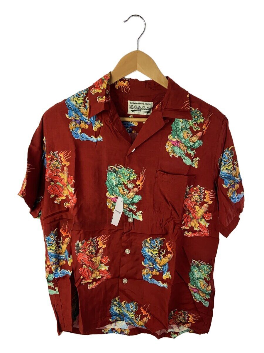 【中古】The Guilty Parties◆TIM LEHI / S/S HAWAIIAN SHIRTS TYPE-3/半袖プルオーバー/M/人絹/アロハ【メンズウェア】