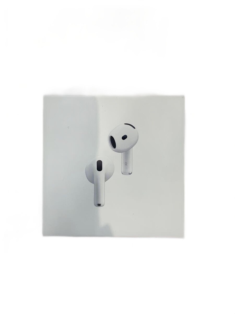 【中古】Apple◆イヤ電話機 AirPods 4 アクティブノイズキャンセリング積み上げる真似形 MXP93J/A【家電・視覚的・オーディオ】