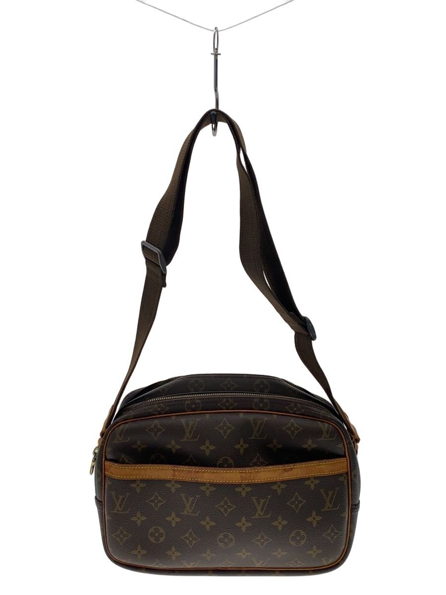 【中古】LOUIS VUITTON◆リポーターPM_モノグラム・キャンバス/PVC/ブラウン【バッグ】｜2ｎｄ STREET 店
