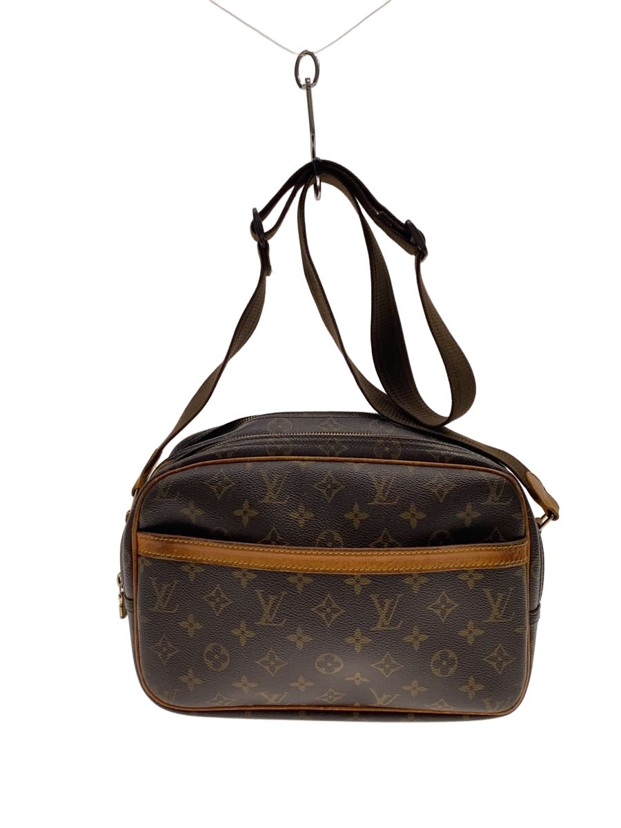 【中古】LOUIS VUITTON◆リポーターPM_モノグラム・キャンバス/PVC/BRW【バッグ】｜2ｎｄ STREET 店
