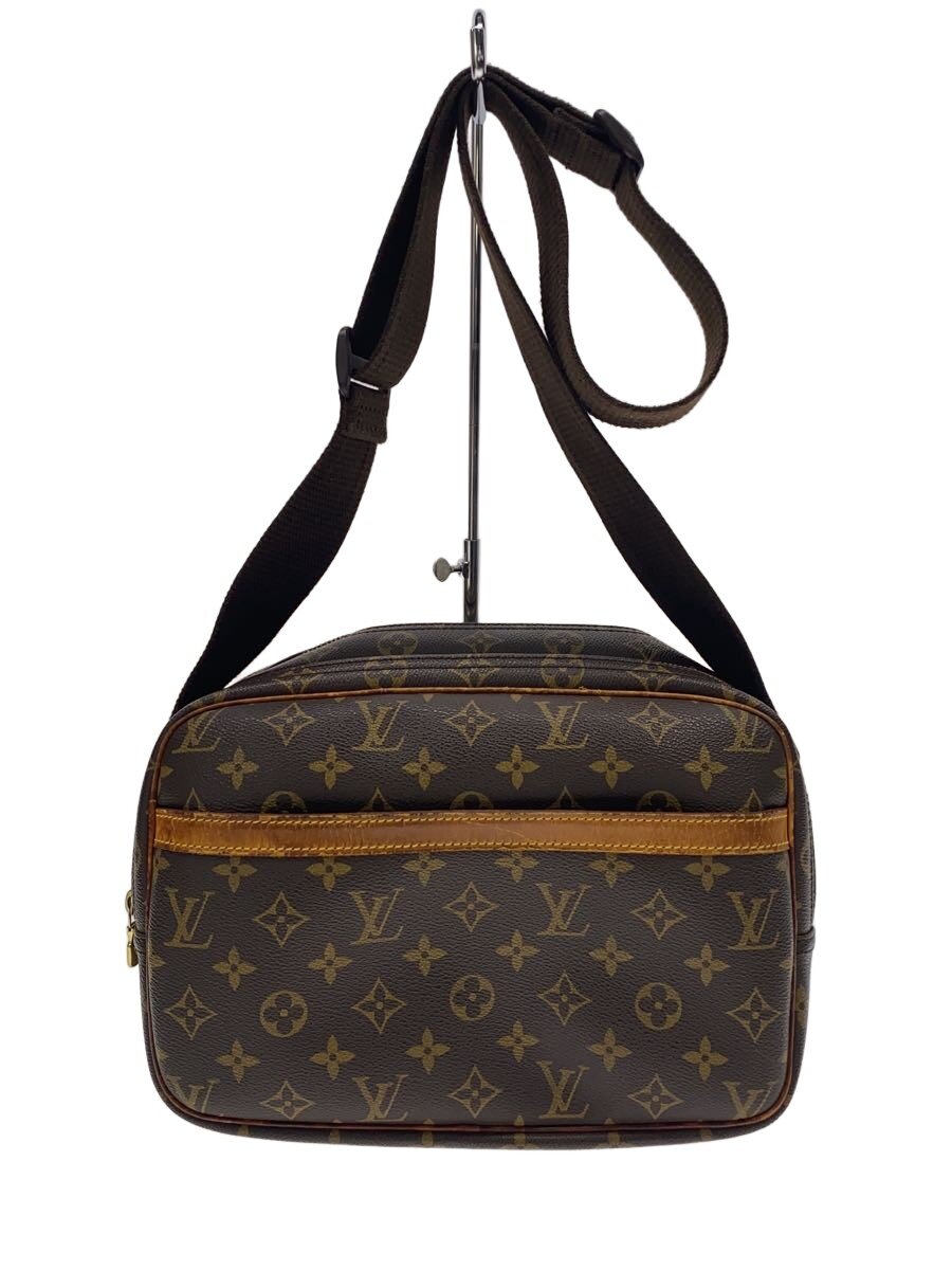 【中古】LOUIS VUITTON◆リポーターPM_モノグラム・キャンバス/PVC/BRW【バッグ】｜2ｎｄ STREET 店 45,474円