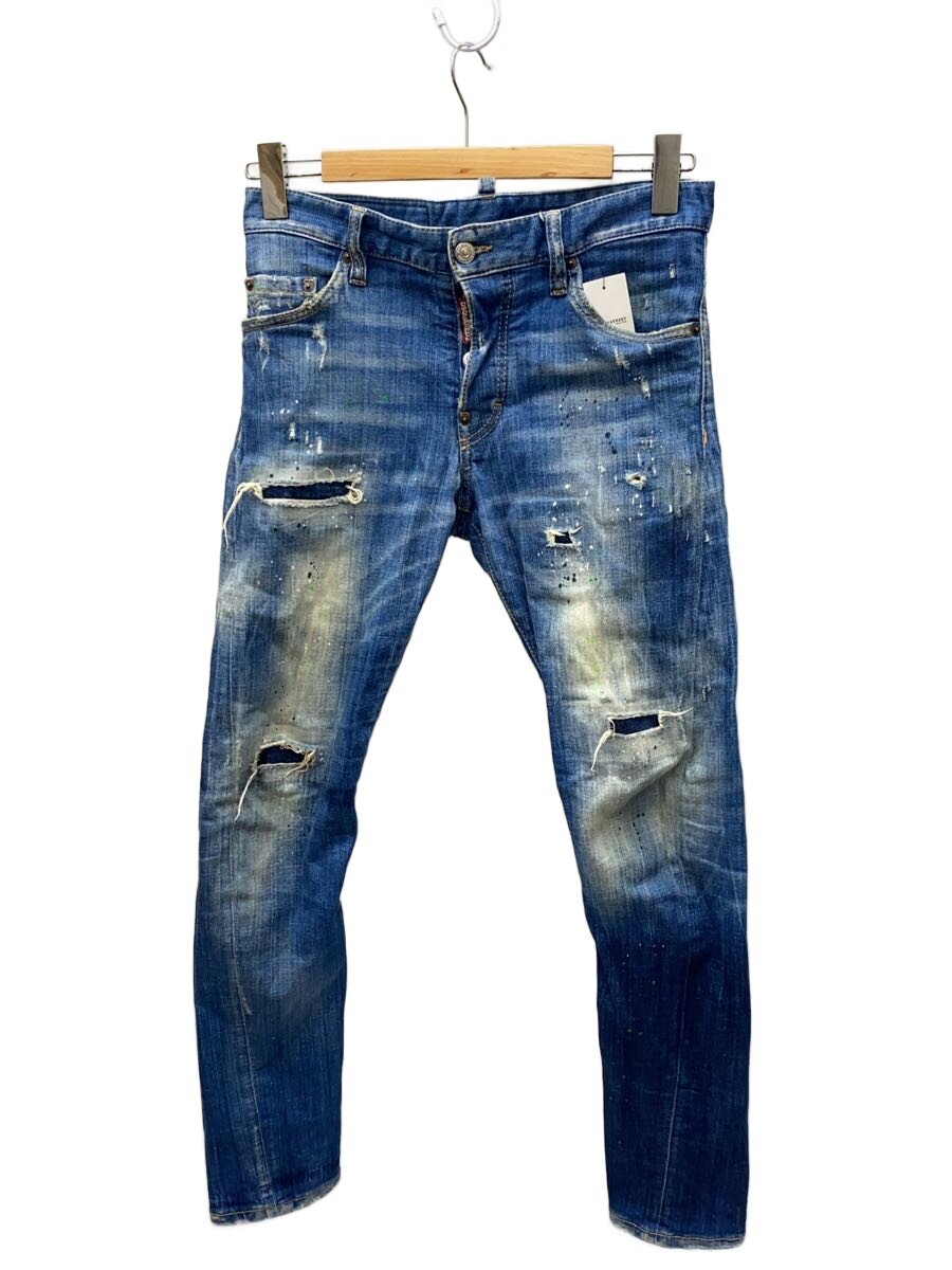【中古】DSQUARED2◆ストレートパンツ/44/コットン/IDG/無地/s74lb0540【メンズウェア】｜2ｎｄ STREET 店 10,622円
