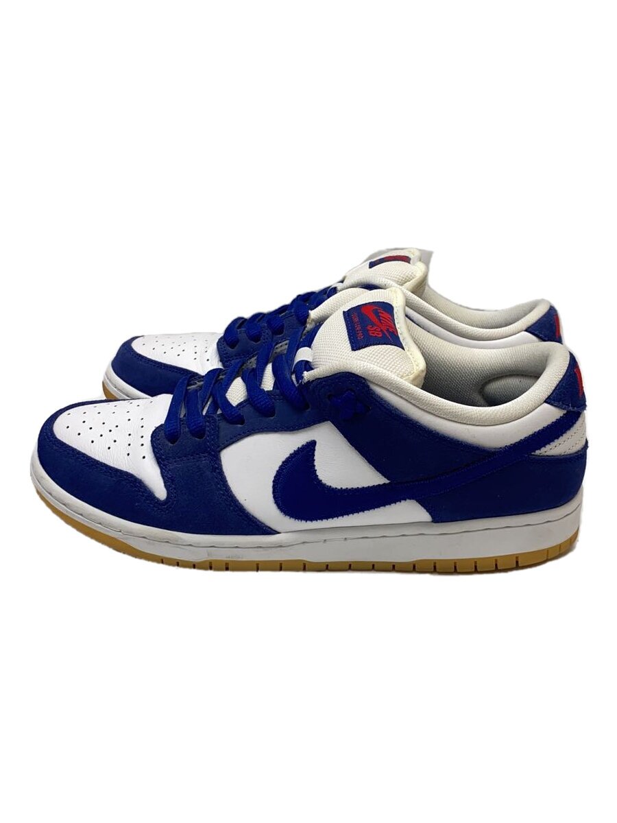 【中古】NIKE◆DUNK LOW PRM_ダンク 置き目 割り増し金/27糎/BLU【シューズ】