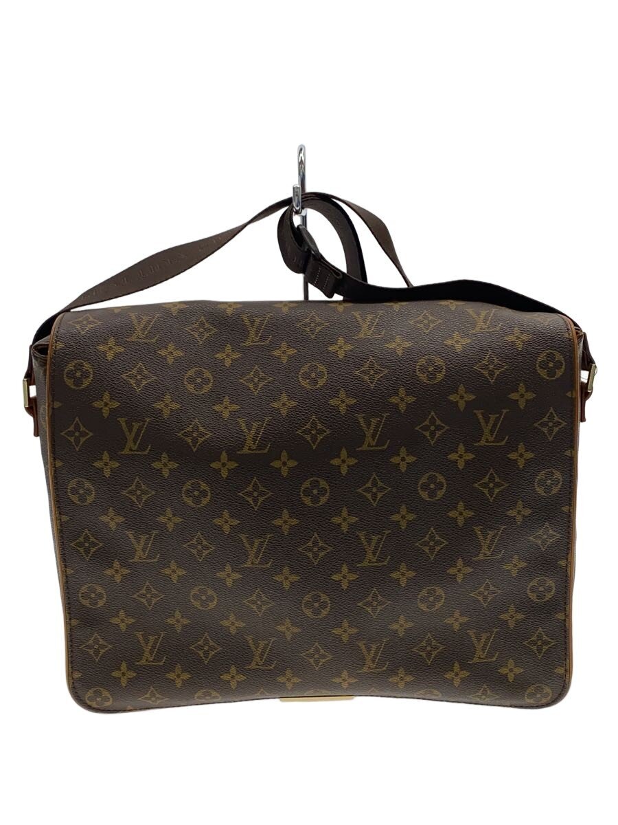 【中古】LOUIS VUITTON◆アベス_モノグラム・帆布/PVC/BRW【御徒面子】