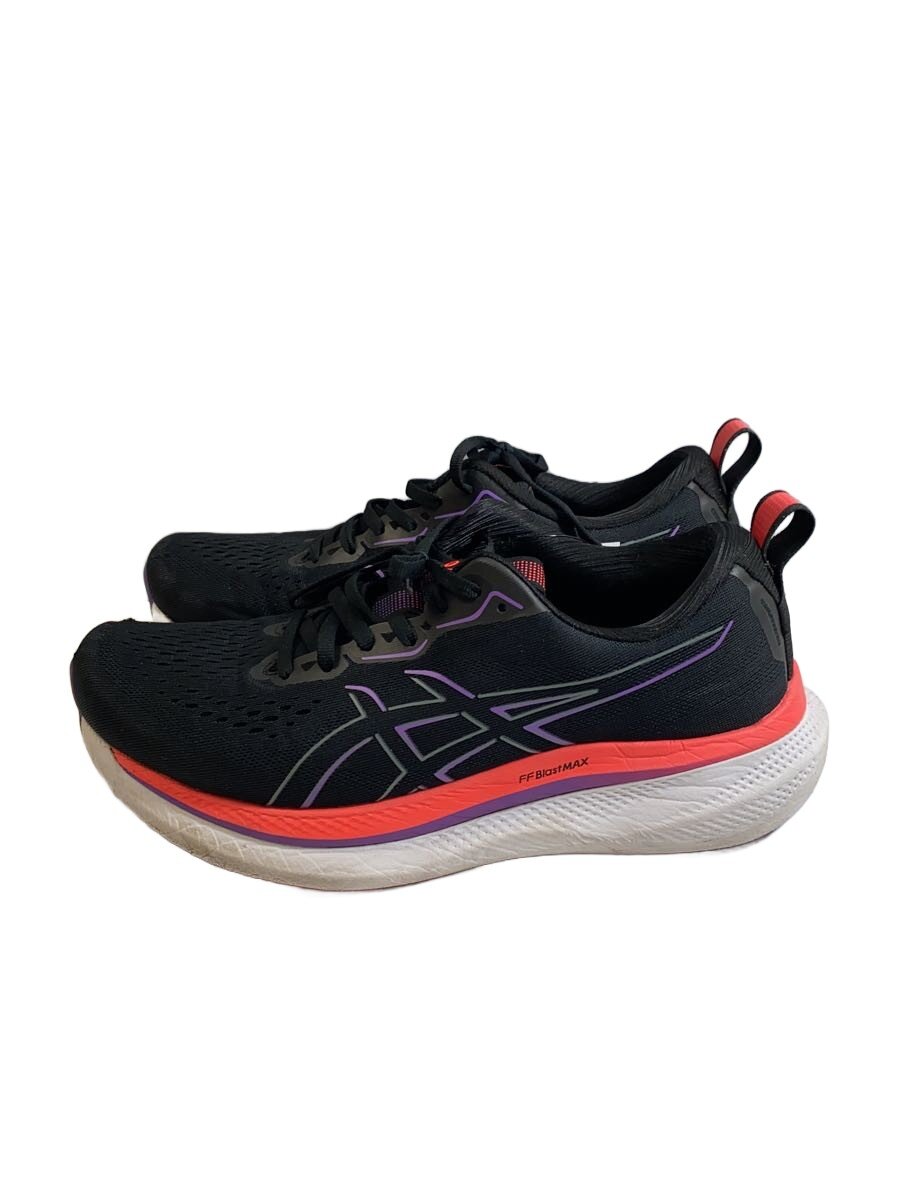 【中古】ASICS◆駈けっくらシューズ/グライドライドマックス/28糎/BLK/1011B891//【運動競技】