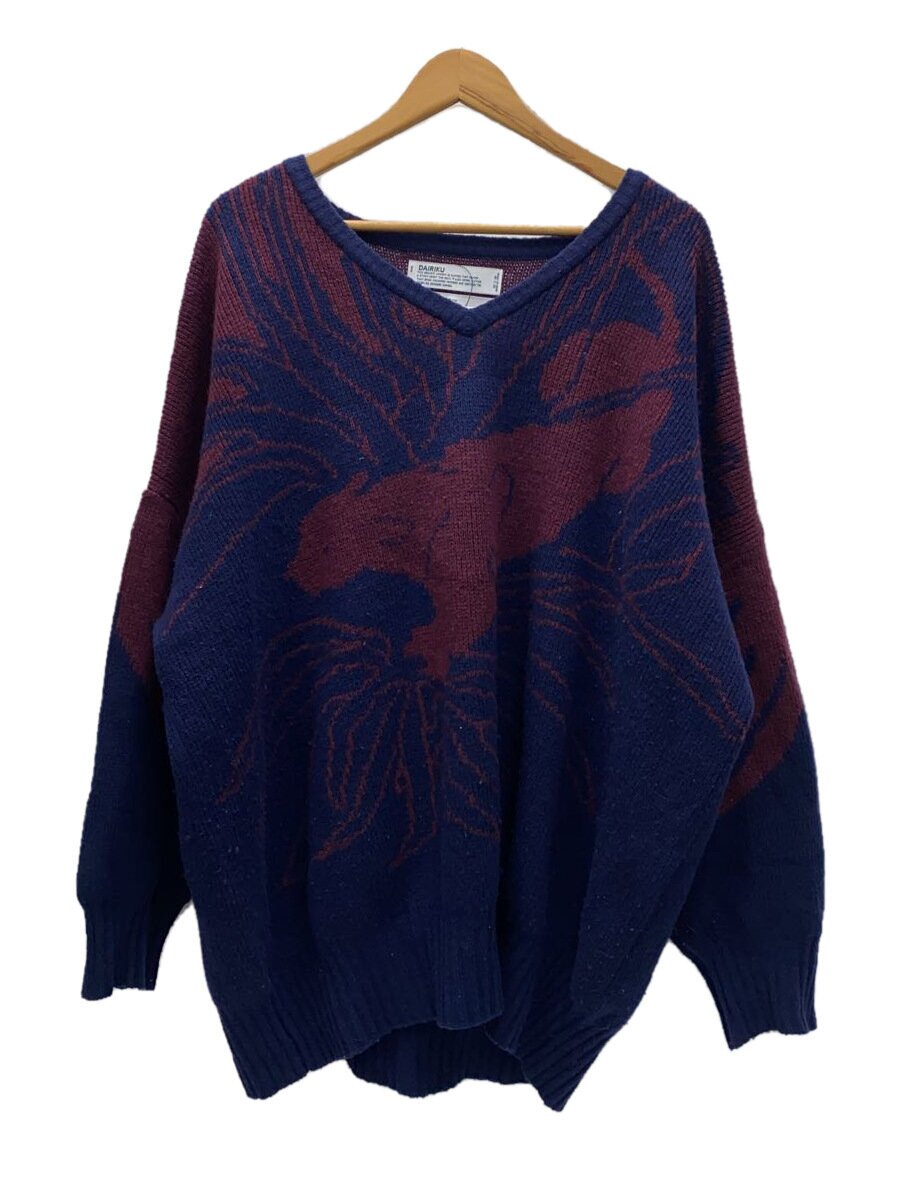 【中古】DAIRIKU◆ニット・セーター(厚手)/--/ウール/NVY/23SS K-2【メンズウェア】｜2ｎｄ STREET 店