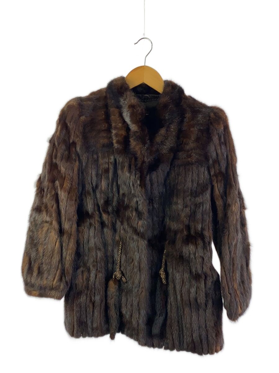 【中古】SAGA MINK◆ファージャケット/ジャケット/11/BRW【レディースウェア】|2nd STREET 店