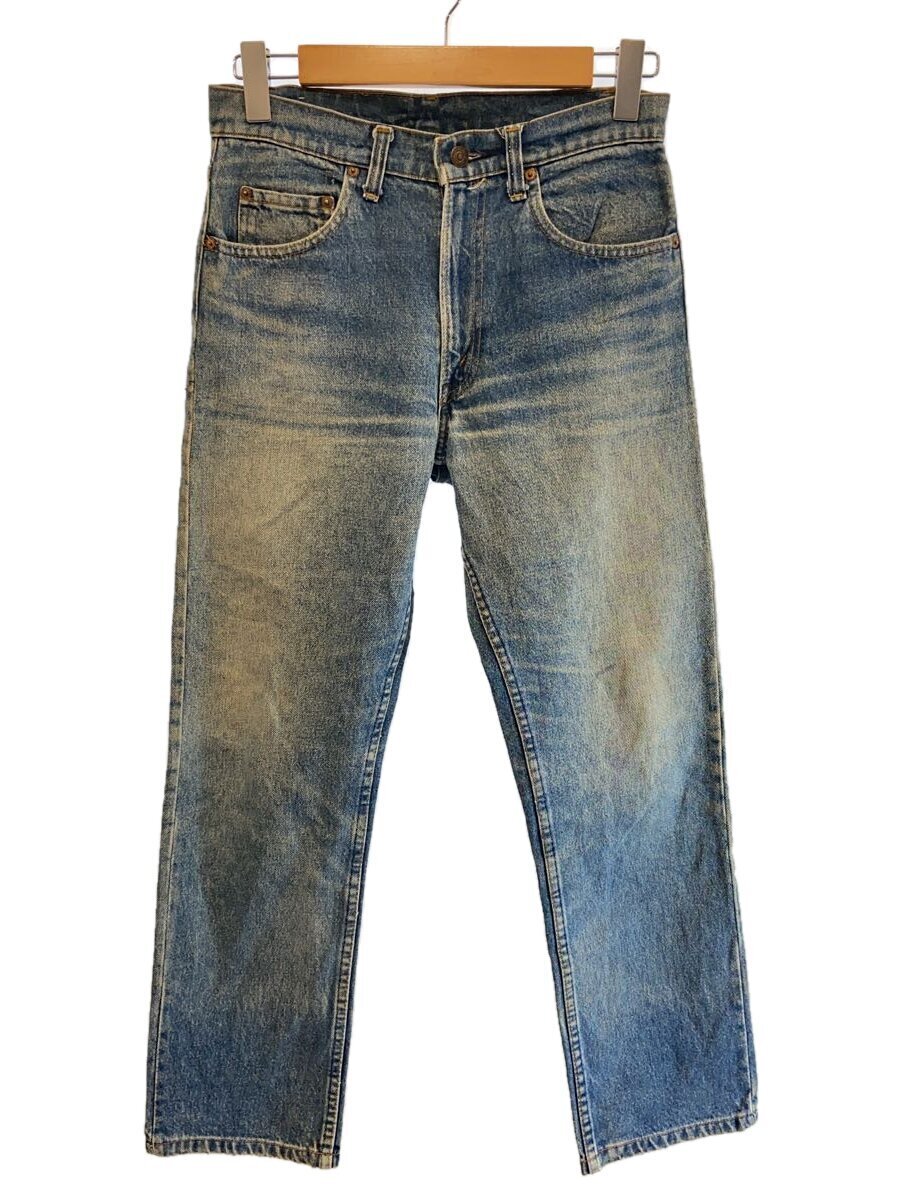 【中古】Levi’s◆505/USA/下つ方/35/ジーンズ/IDG【メンズウェア】