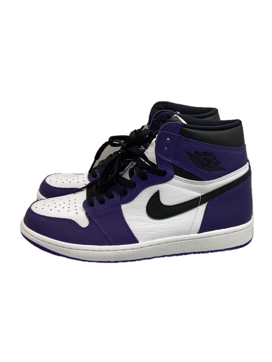 【中古】NIKE◆AIR JORDAN 1 RETRO HIGH OG/29糎/PUP//【シューズ】