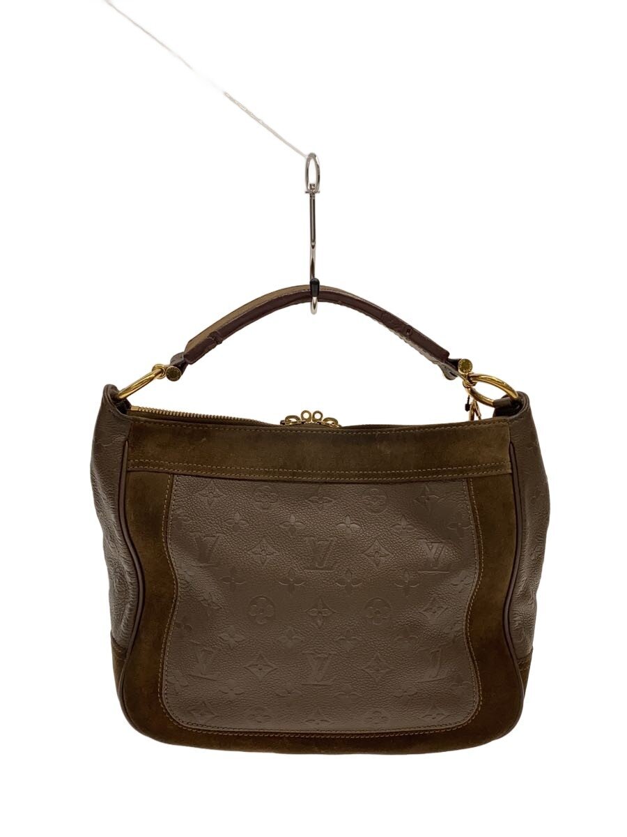 【中古】LOUIS VUITTON◆オダシューズPM_モノグラム・アンプラント/レザー/BRW【バッグ】｜2ｎｄ STREET 店 46,596円