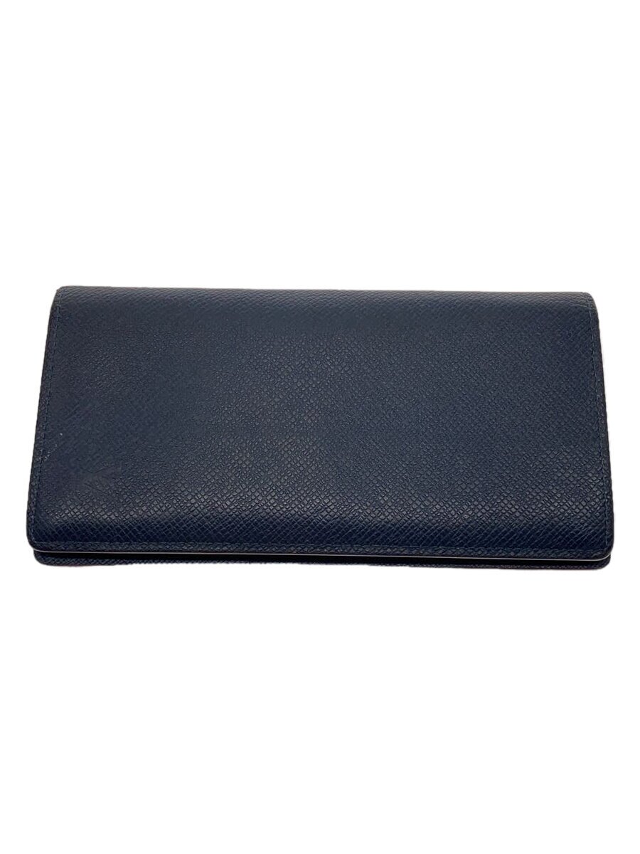 【中古】LOUIS VUITTON◆ポルト・フォイユ・ブラザ_タイガ_NVY/牛革/NVY/無地/メンズ【服飾雑貨他】｜2ｎｄ STREET 店