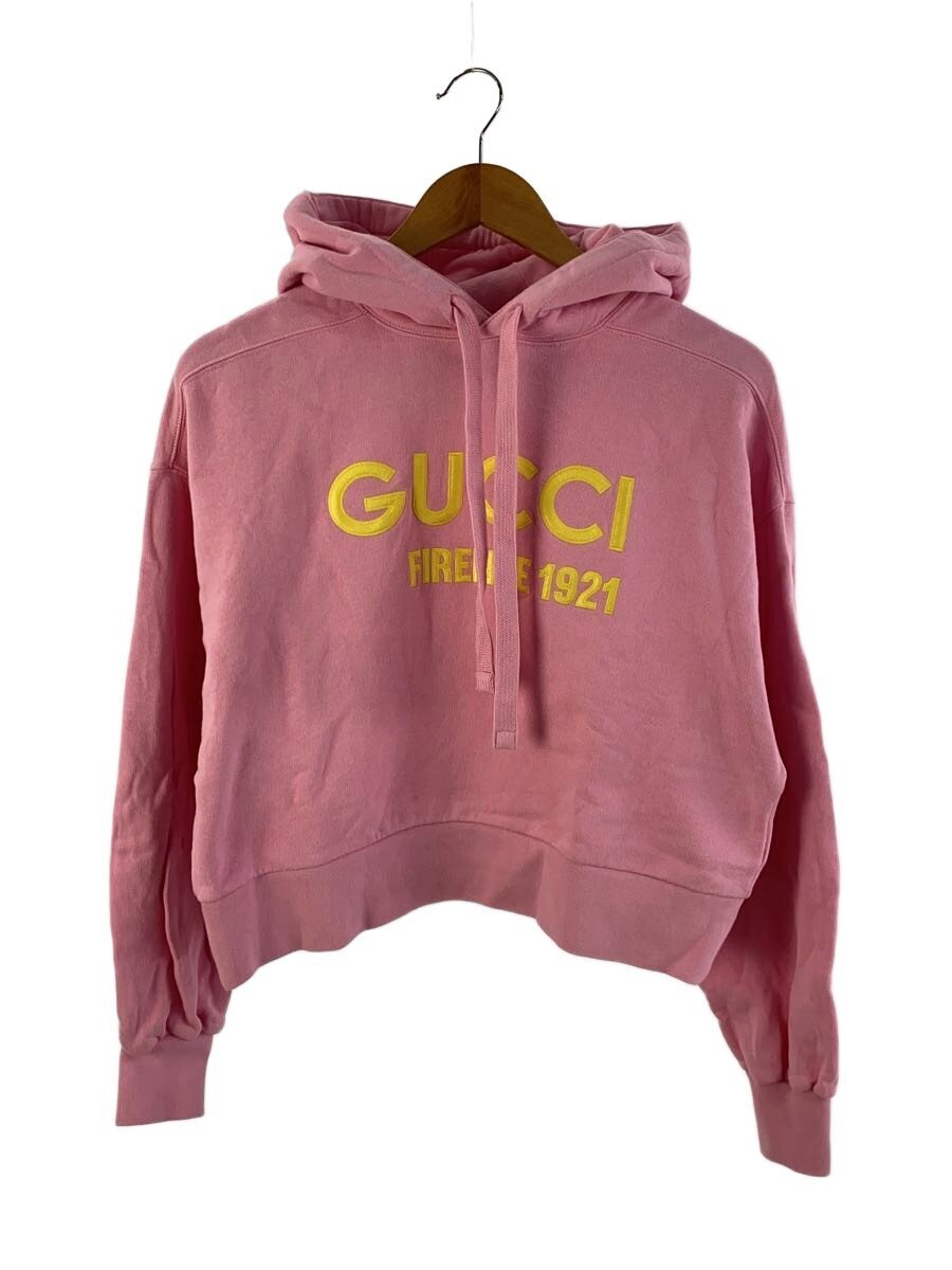 【中古】GUCCI◆トップス/S/綿織物/PNK/765384 XJ0F【レディース御召しもの】