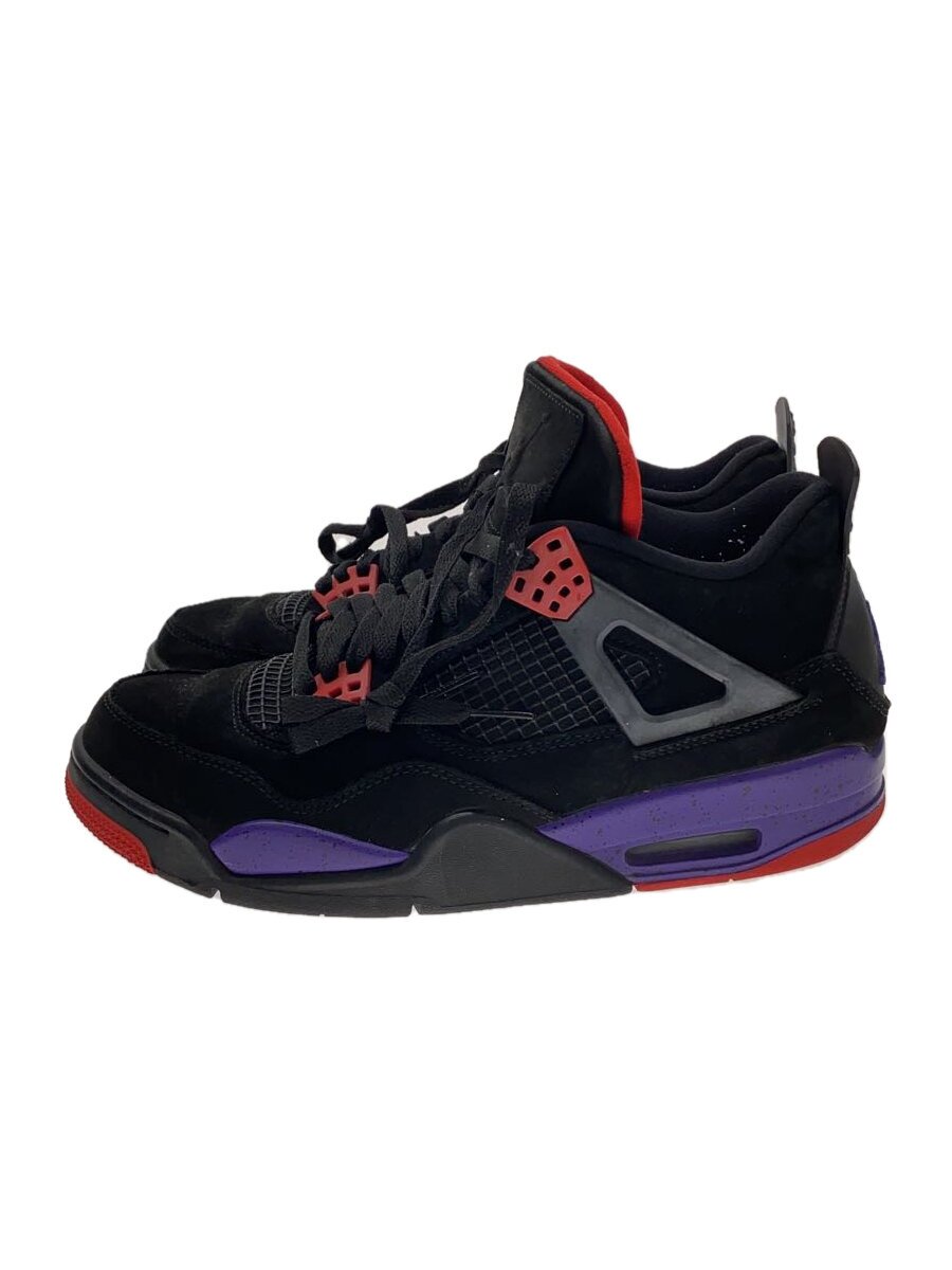 【中古】NIKE◆AIR JORDAN 4 RETRO NRG/エアジョーダンレトロ/黒いこと/AQ3816-065/27.5珊/【シューズ】