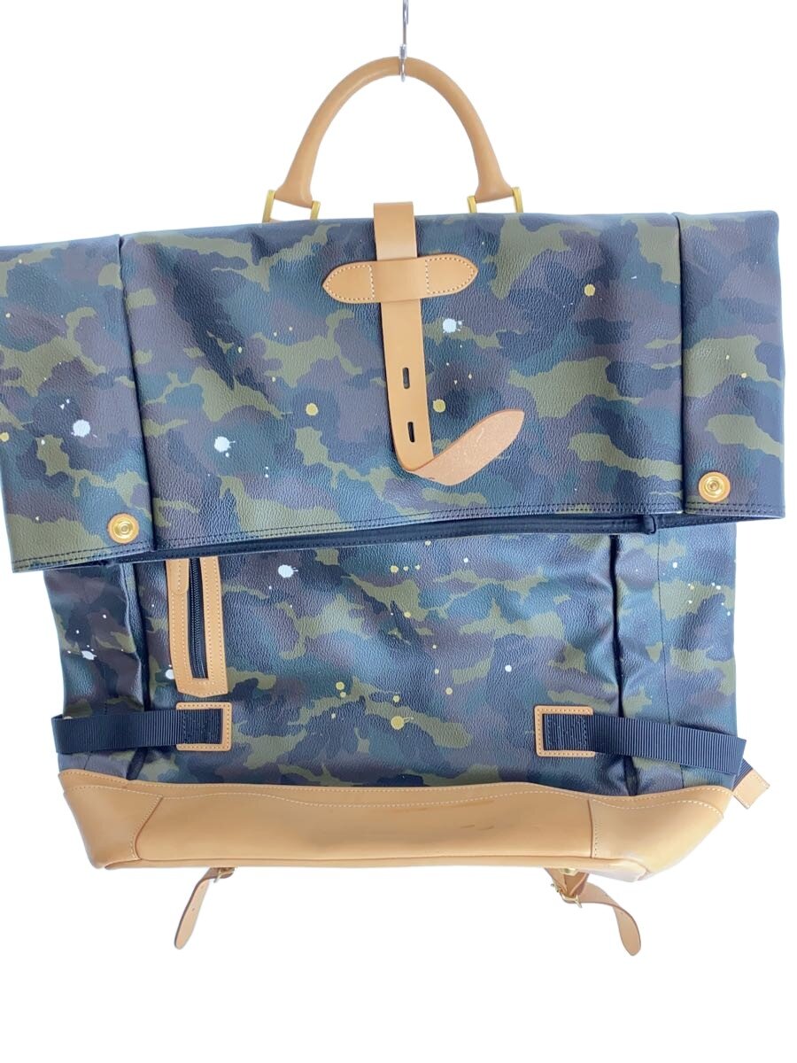 【中古】Gentil Bandit◆リュック/レザー/マルチカラー/カモフラ//【バッグ】｜2ｎｄ STREET 店