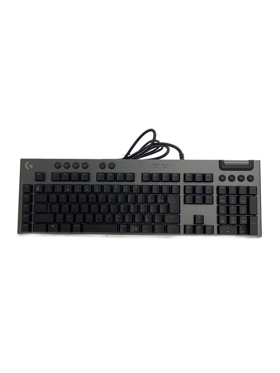 【中古】Logicool◆G813 LIGHTSYNC RGB Mechanical Gaming Keyboards-Clicky 黒いこと【マイコン】