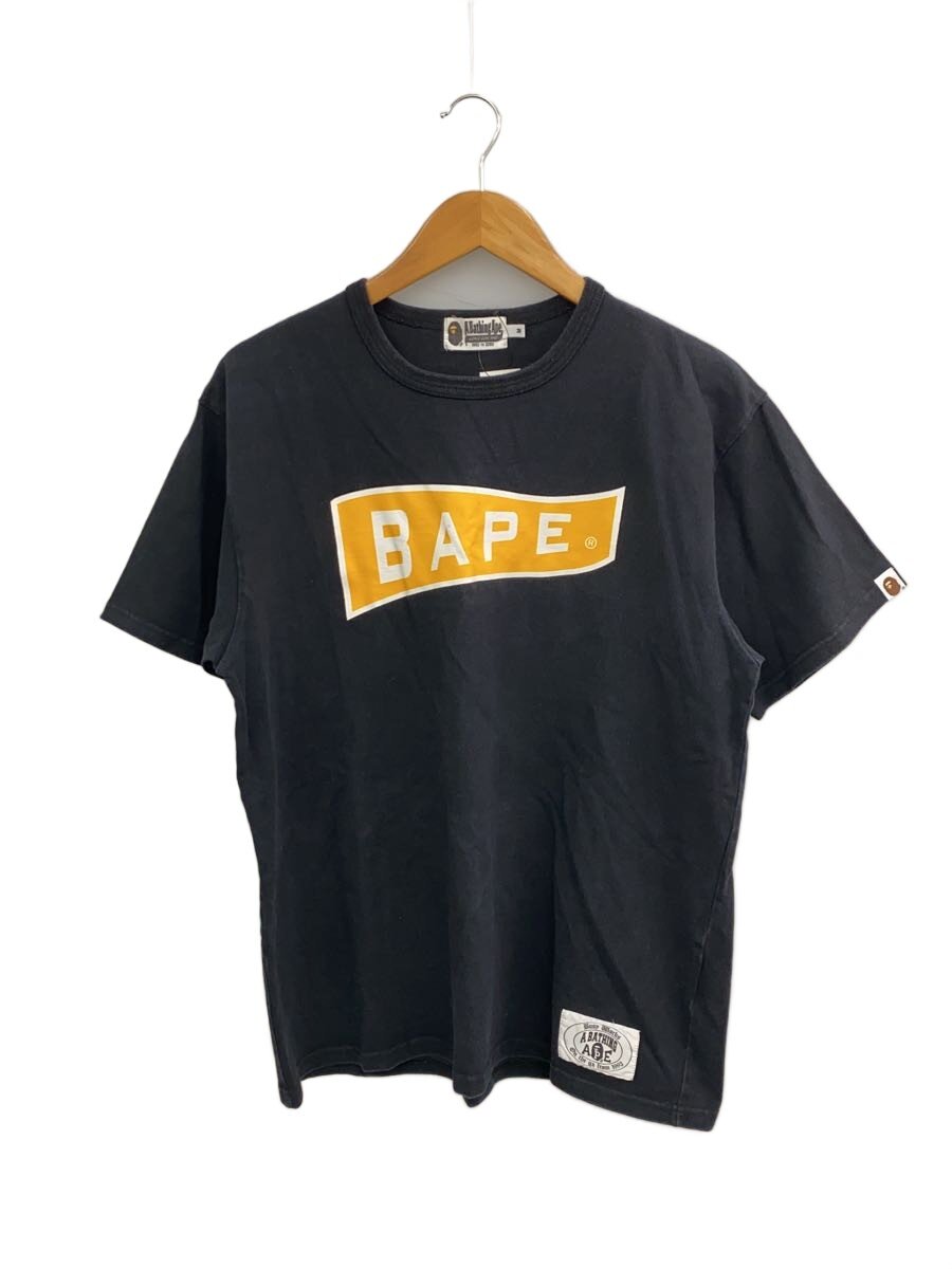 【中古】A BATHING APE◆プルオーバー/M/綿織物/BLK/001CSF301003X【メンズウェア】