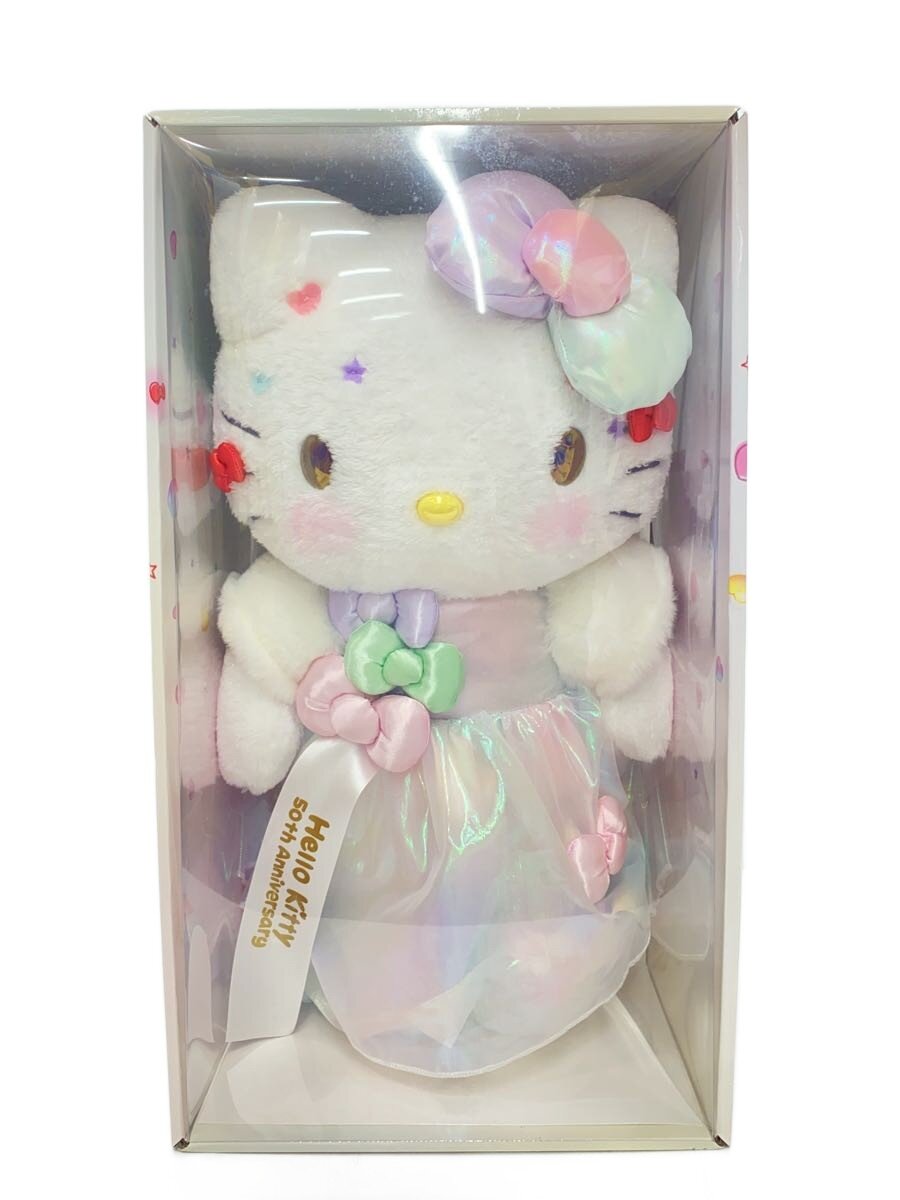 【中古】Sanrio◆ハローキティ/50周年/バースデードール/ぬいぐるみ【ホビー】