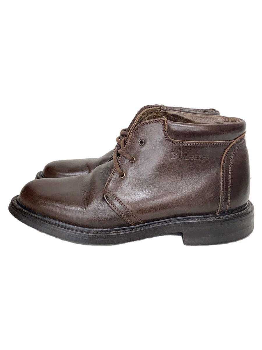 【中古】BURBERRYS◆英国製_ショートブーツ/UK7/茶/ブラウン/レザー【シューズ】｜2ｎｄ STREET 店