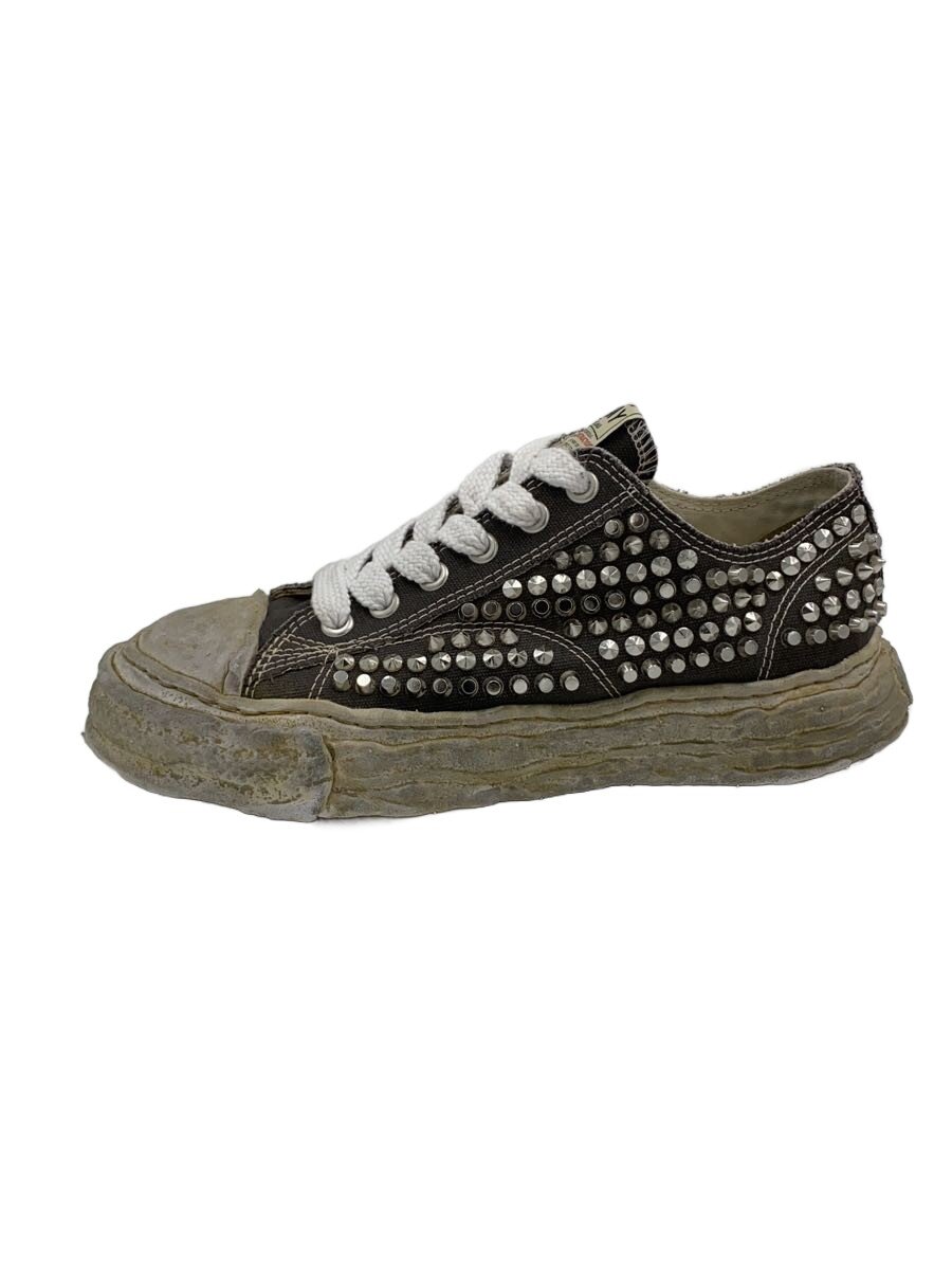 【中古】MIHARA YASUHIRO◆PETERSON23/STUDDED LOW/40/薄墨色/帆布/A13FW715【シューズ】