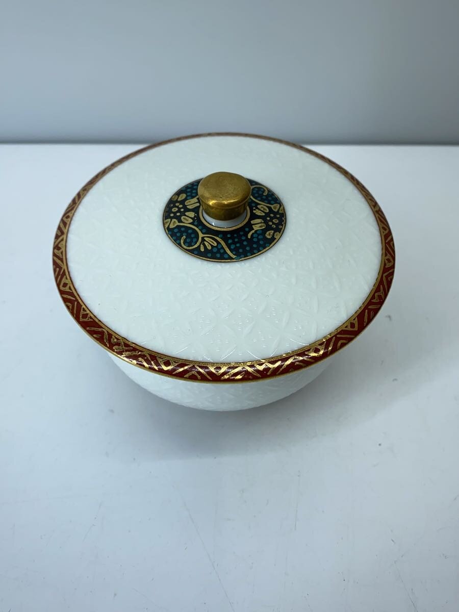 【中古】九谷焼◆湯呑/5点セット/蓋付汲出し揃【キッチン用品】
