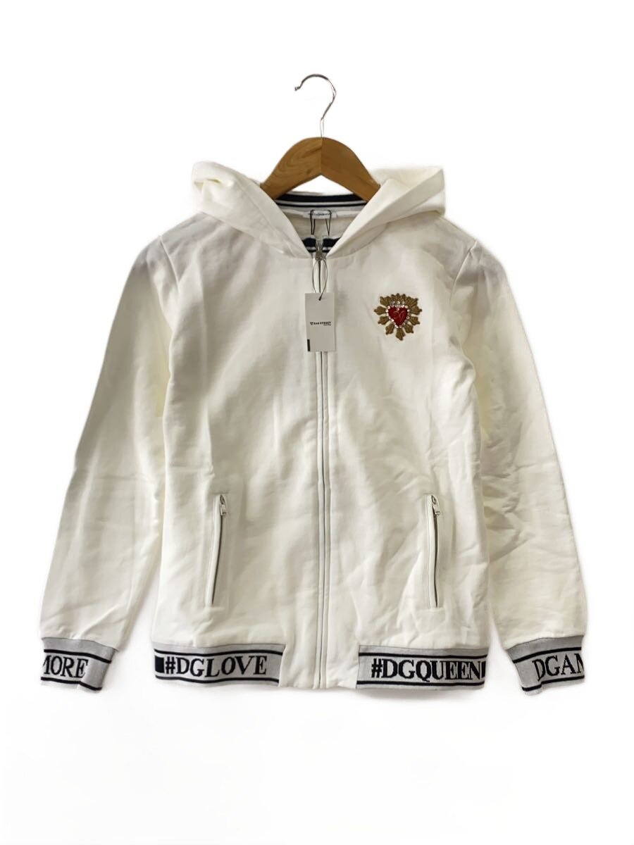 【中古】DOLCE&GABBANA◆ジップパーカー/12/コットン/WHT//【レディースウェア】｜2ｎｄ STREET 店 16,089円