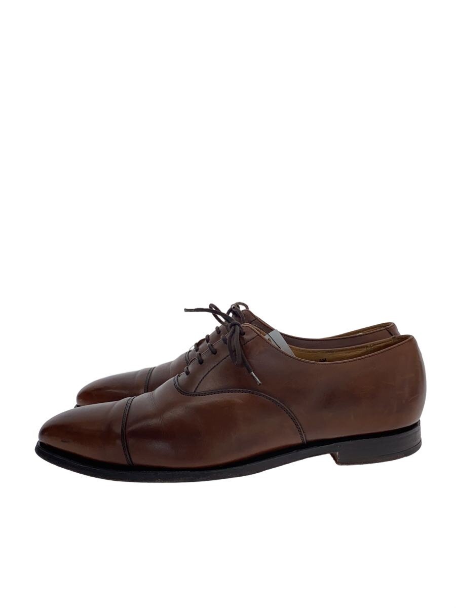 【中古】CROCKETT\u0026JONES◆お召しものシューズ/6/BRW/5057/HALLAN/つま先すれ有/×ships【シューズ】
