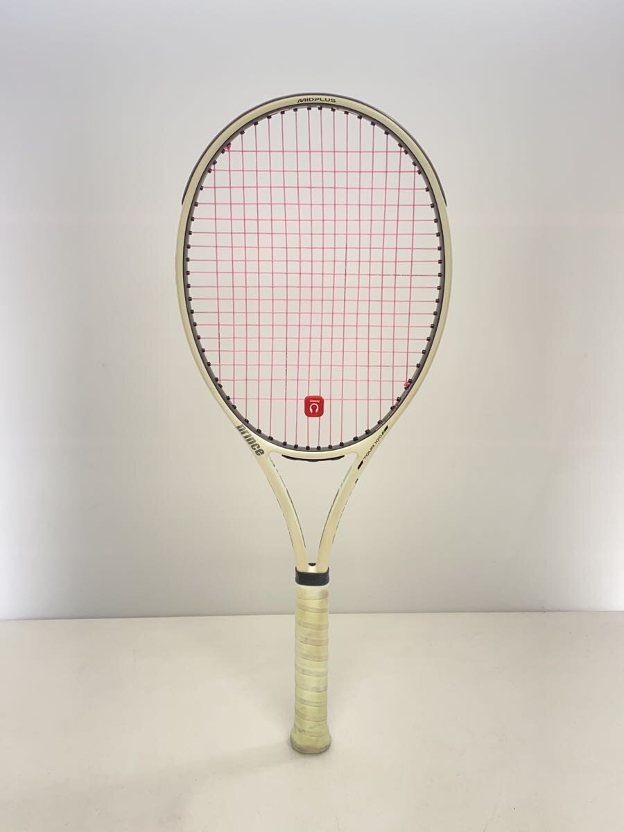 【中古】PRINCE◆TOUR 100/PL 855/庭球櫂/硬式櫂/WHT【運動競技】
