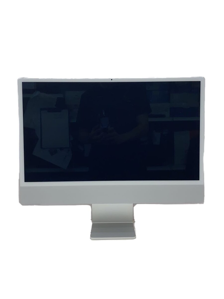 【中古】Apple◆勉強机とっ始めマイコン iMac21.1(Retina4.5K 24in) MGPD3J/A [しろがね色]/8GB【マイコン】 デスクトップPC-パソコン・周辺機器