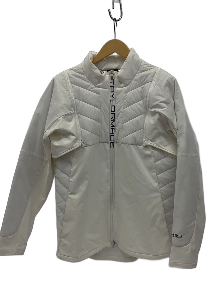 【中古】TaylorMade◆スポーツウェアー/0/WHT/U21488/GOLF/ハイブリッド トランスフォーム ジャケット【スポーツ】