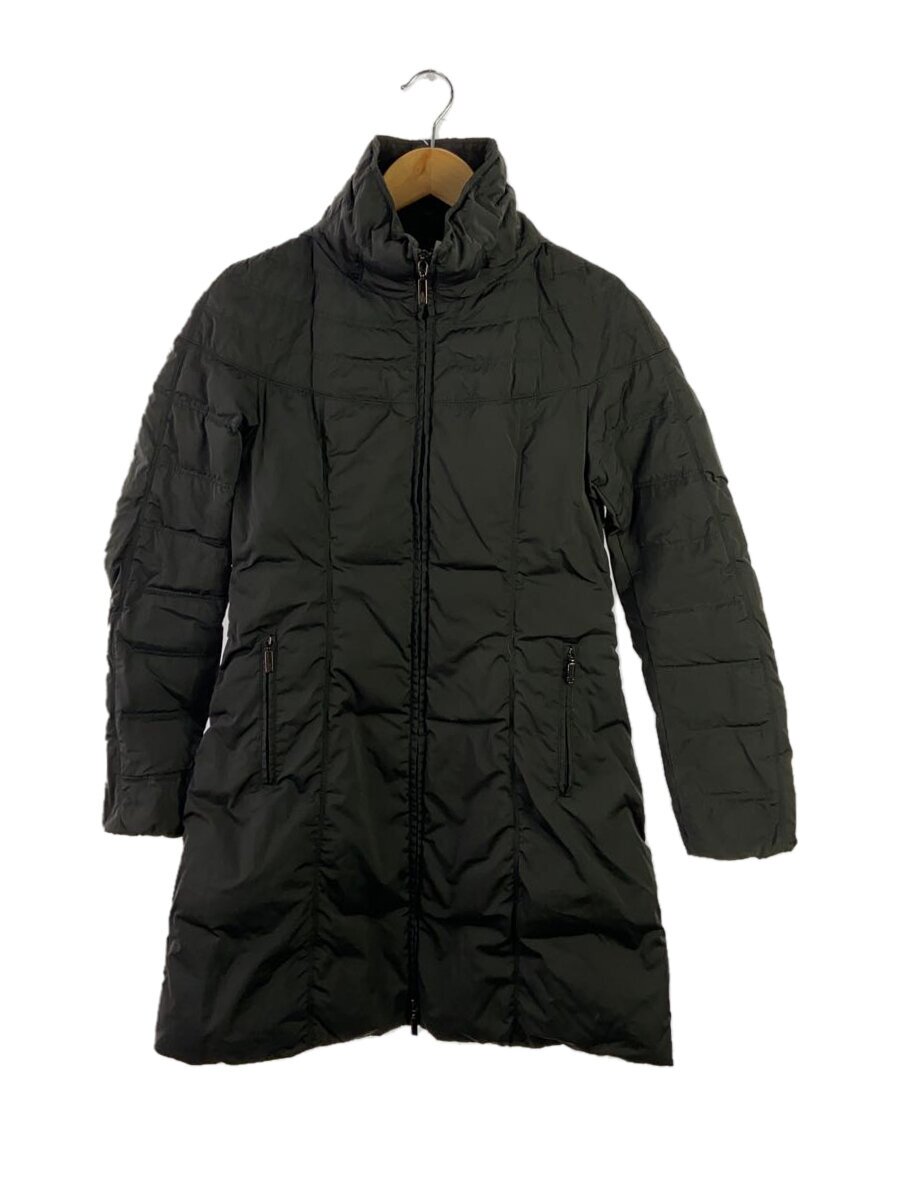 【中古】MONCLER◆CHERET/ロングダウンジャケット/0/ポリエステル/黒いこと/49900-00-54049//【レディース御召しもの】