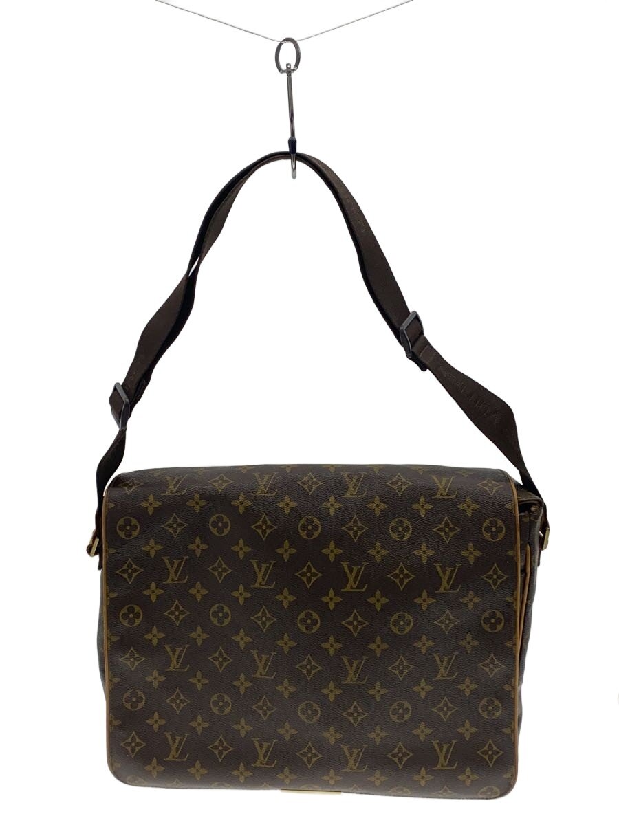 【中古】LOUIS VUITTON◆アベス_モノグラム・帆布/PVC/BRW【御徒面子】