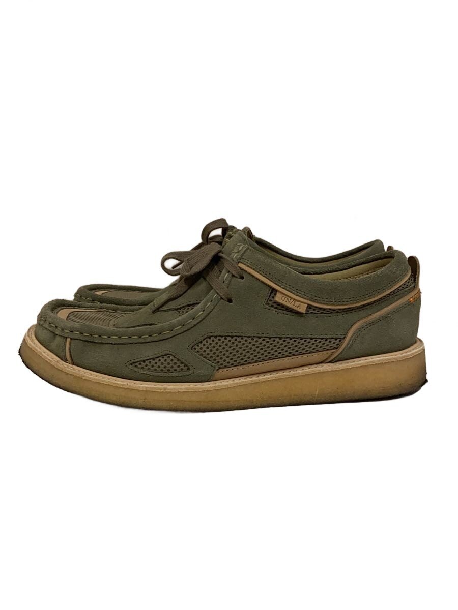【中古】Clarks◆Wallabee UNLA/シューズ/US10/KHK/61690072【シューズ】