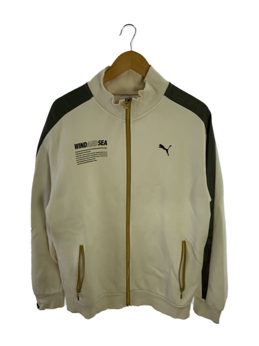 【中古】PUMA◆プルオーバー/M/ポリエステル/BEG/530902-02【メンズウェア】