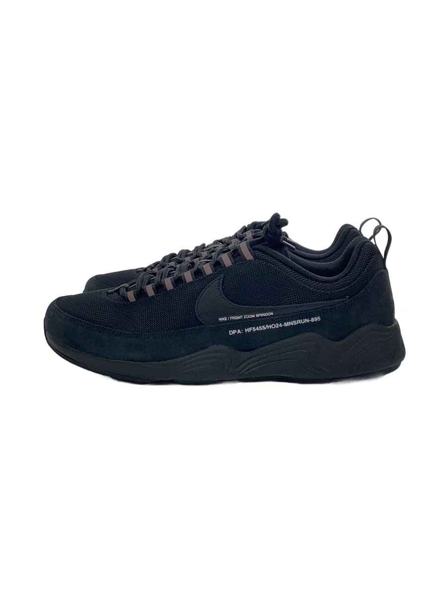 【中古】NIKE◆X エア湖 望遠レンズ スピリドン FRAGMENT/27.5珊/BLK【シューズ】