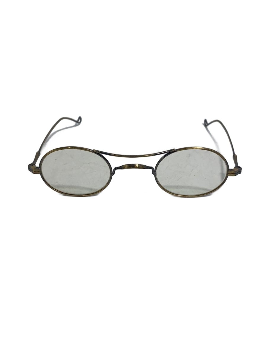 【中古】LUNOR◆double bridge a 10/クスミ有/眼鏡/--/金属元素/GLD/CLR/メンズ//【服飾雑貨他】
