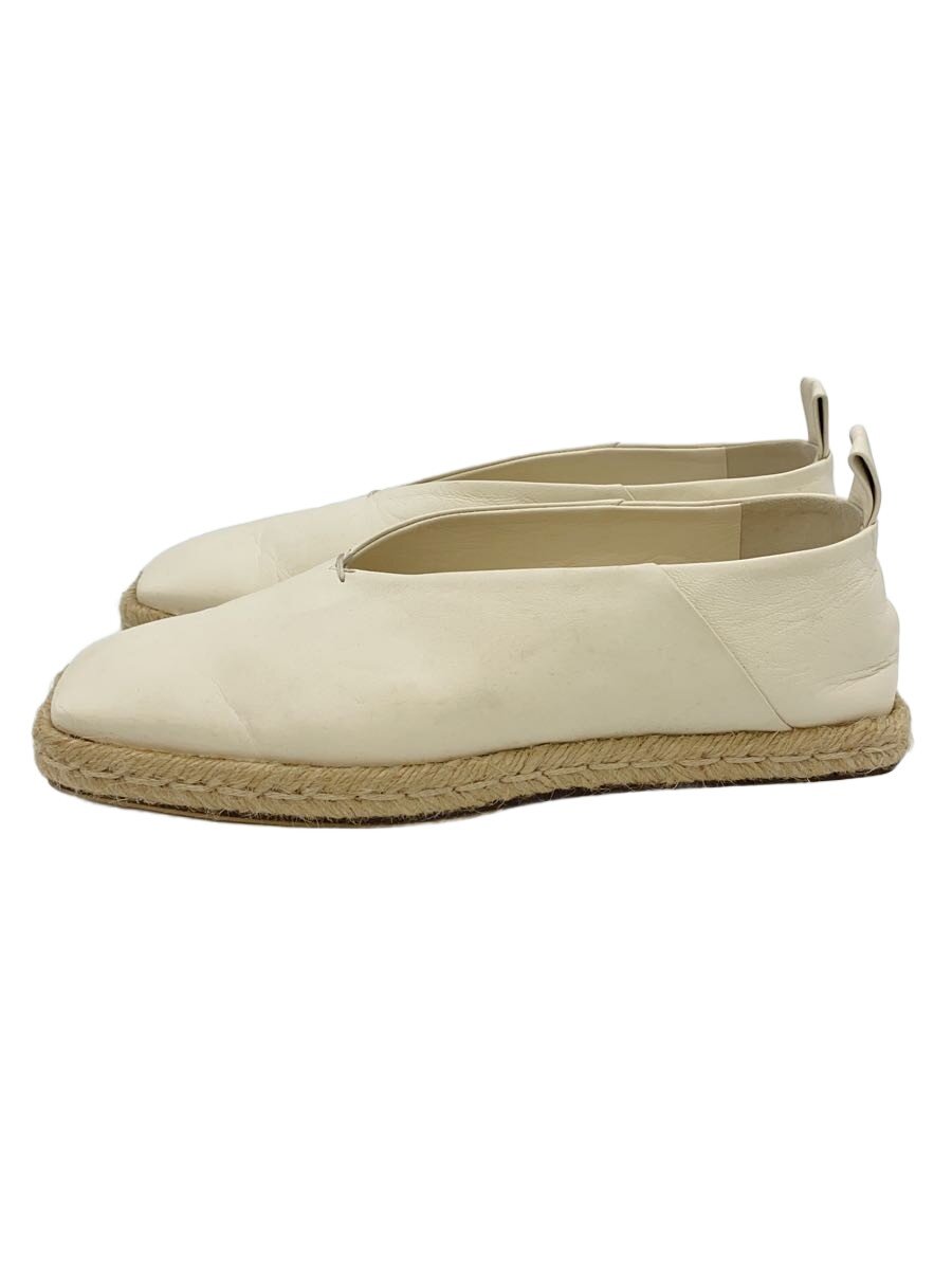 【中古】JIL SANDER◆木目細かパンプス/36/WHT/羊革【シューズ】