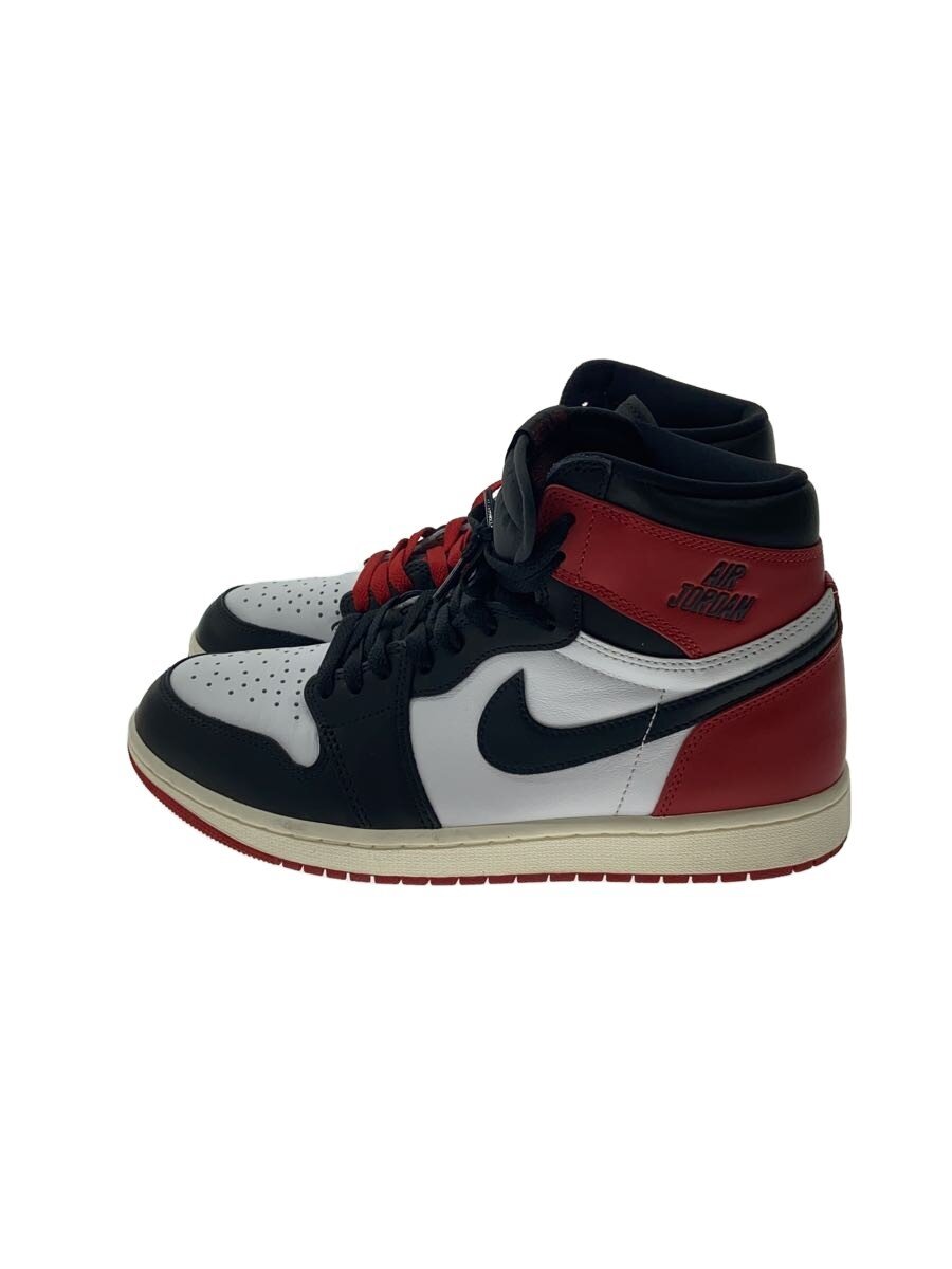 【中古】NIKE◆AIR JORDAN 1 RETRO HIGH OG_エアジョーダン1 レトロ ご機嫌 OG/28珊/RED/? NULL ?【シューズ】