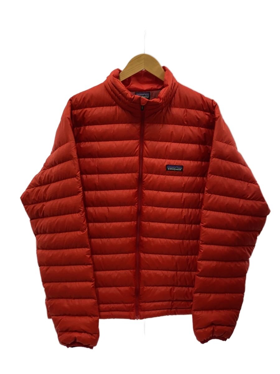 【中古】patagonia◆落ち込む上衣/L/ポリエステル/RED/84673F8//【メンズウェア】
