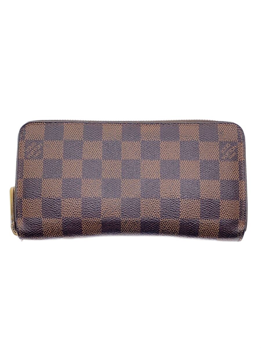 【中古】LOUIS VUITTON◆2)ジッピー・ウォレット_ダミエ・エベヌ/PVC/BRW/レディース【服飾雑貨他】｜2ｎｄ STREET 店