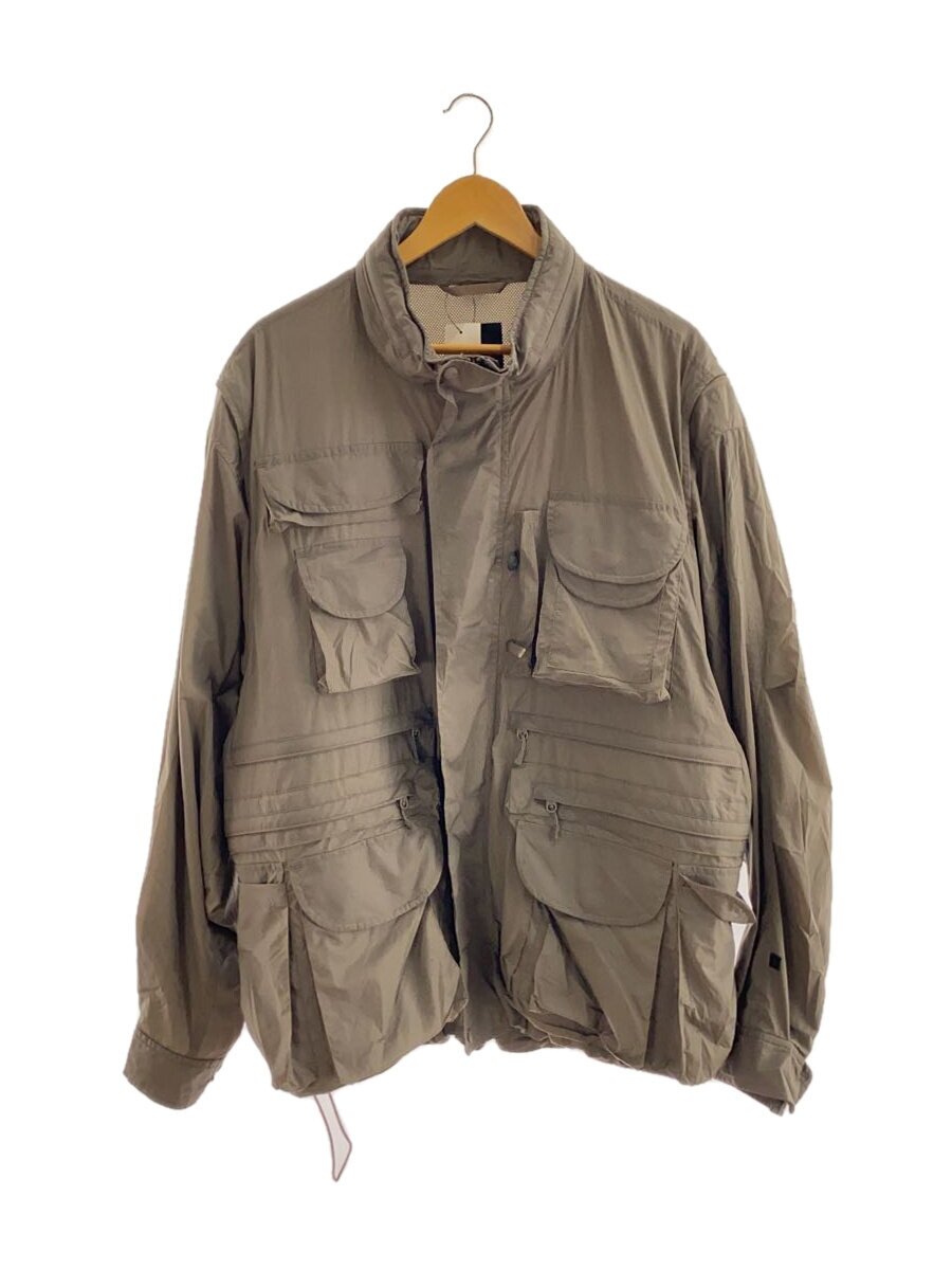 【中古】DAIWA◆2WAY PERFECT FISHING JACKET/L/ナイロン/KHK/bj-28023//【メンズウェア】