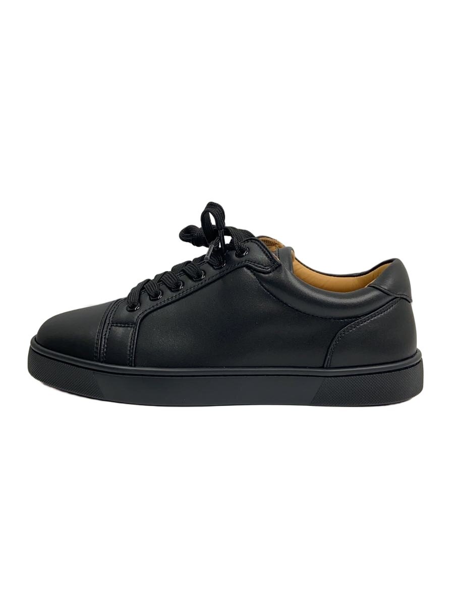 【中古】Christian Louboutin◆ローカットスニーカー/40/BLK/なめし革【シューズ】