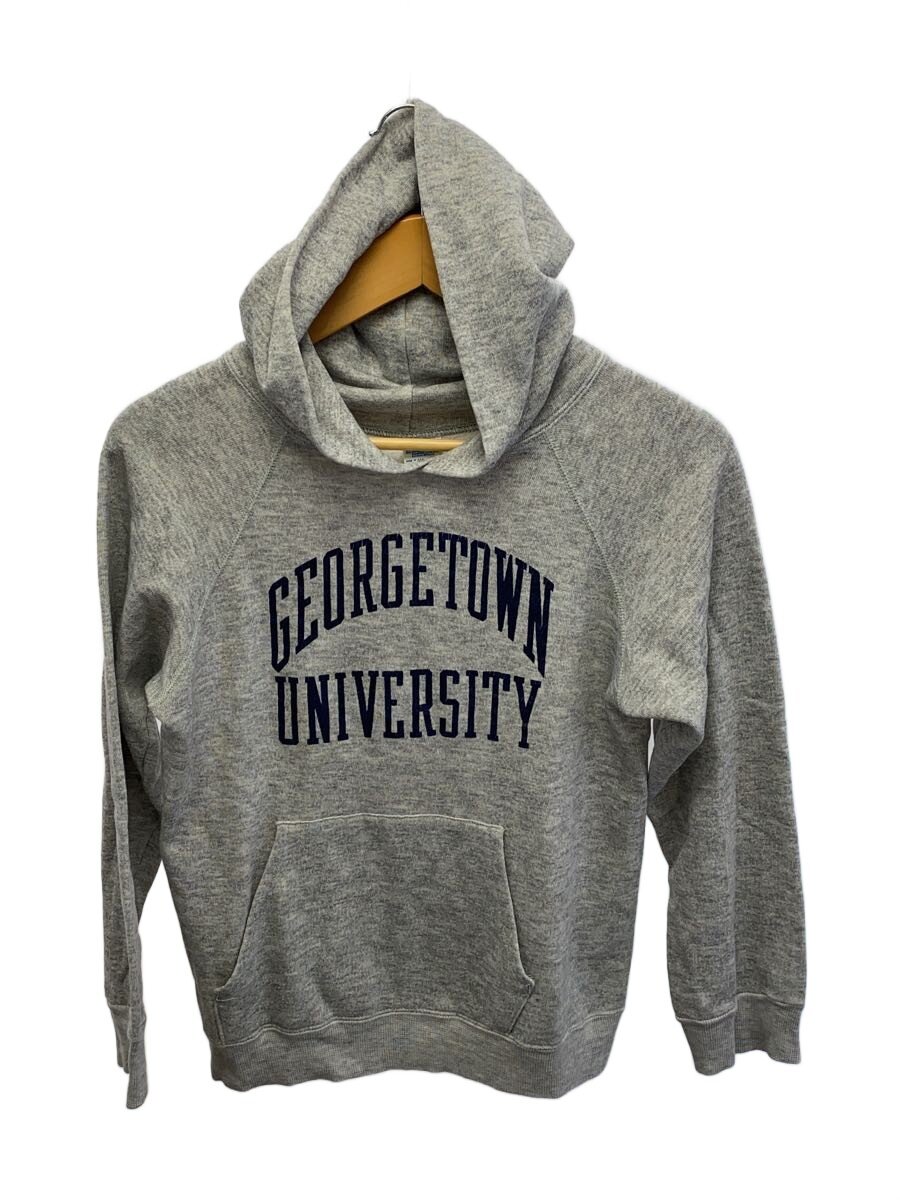 【中古】Champion◆後期トリコタグ/パーカー/S/綿織物/GRY/単科大学刷り上げる【レディース御召しもの】