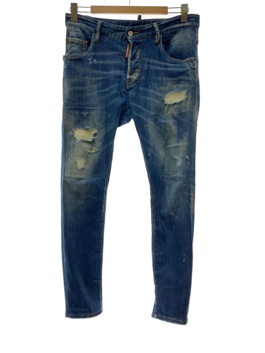 【中古】DSQUARED2◆SUPER TWINKY/スキニーパンツ/44/コットン/インディゴ/無地/S74LB0806【メンズウェア】|2nd STREET 店