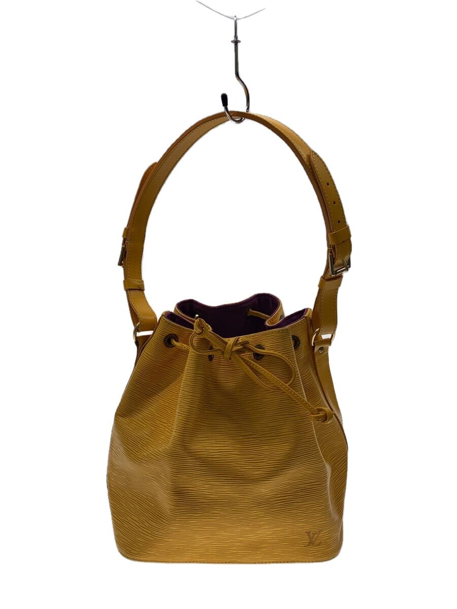 【中古】LOUIS VUITTON◆プチ・ノエ_エピ_BRW/--/YLW【御徒面子】
