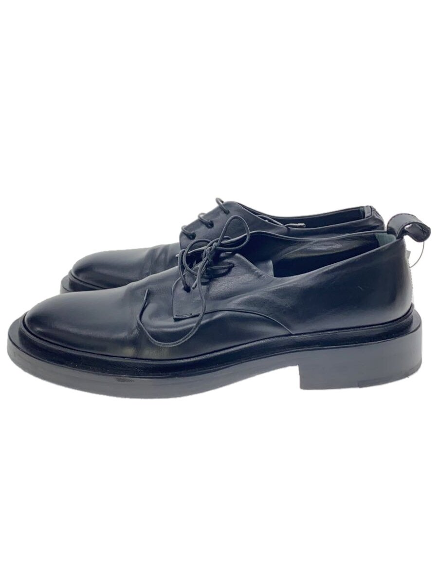 【中古】JIL SANDER◆御召しものシューズ/38/BLK/なめし革【シューズ】